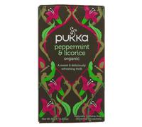 Pukka Peppermint & Liquorice Organic Herbal Tea 20 Sachets 30g