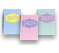 Pukka Pink A5 Jotta Notebook Wirebound Pastel Colour