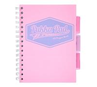 Pukka Pink A5 Project Book Wirebound Pastel Colour