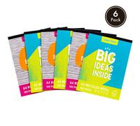 Pukka Planet A4 Assorted Refills (Pack of 6)