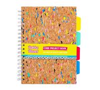 Pukka Planet Cork Project Book B5 181 x 257mm 200 Page 8mm Lined 80gsm Recycled FSC Paper - 9856-SPP