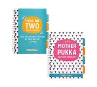 Pukka Planet Project Book B5 Ruled Twin Wire Board, Paper Hardback Multicolour Perforated 200 Pages Pack of 2