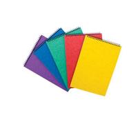Pukka Pressboard Pad A4 Wirebound Topbound 120 Pages Feint Ruled Paper