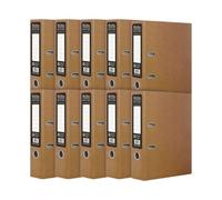 Pukka Recycled Lever Arch A4 Kraft (Pack of 10) RF-9483