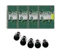 Pukka Recycled Wirebound Notebook A4 (Pack of 3)