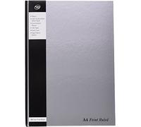 Pukka Pukka A4 Ruled Case Bnd Book Sil And Blk