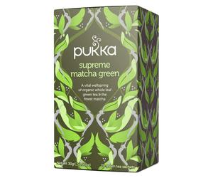 Pukka Supreme Green Matcha Tea 20 Bags x 4 Pack