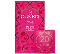 Pukka Tea Organic Love Sachet, 24g (Pack of 20)