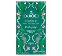 Pukka Teas Organic Breathe In with Eucalyptus - 20 Teabags x 4 Pack