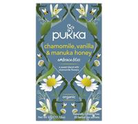 Pukka Teas Organic Chamomile, Vanilla & Manuka Honey - 20 Teabags x 4 Pack