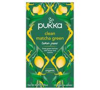 Pukka Teas Organic Clean Matcha Green - 20 Teabags x 4 Pack