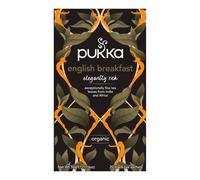Pukka Teas Organic Elegant English Breakfast - 20 Teabags x 4 Pack