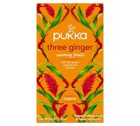Pukka Teas Organic Three Ginger - 20 Teabags x 4 Pack