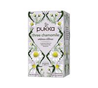 Pukka Three Chamomile Organic Herbal Tea Bag Pack of 20 05060229012579
