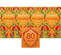 Pukka Three Ginger Tea Bags Organic (Pack of 20) 05065000523428