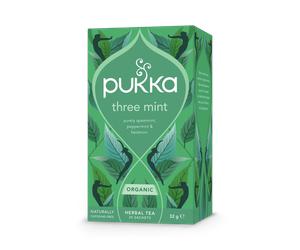 Pukka Three Mint 20 Tea Bags