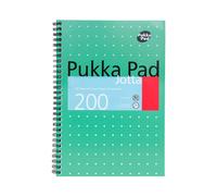 Pukka White B5 Wirebound Pads (Ruled/Margin) - Pack of 3 Pukka Multicolor
