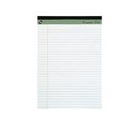 Pukka White Ruled Lined Legal Executive Paper Refill Pad Margin 8mm 60gsm