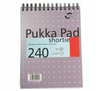 Pukka Wrebnd Notepad 240PG Gold PK3