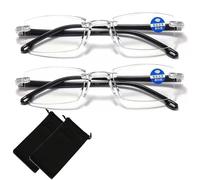 Pukmqu Ifantastics Intelligent Zoom Anti Blue Light Presbyopia Glasses, Color-Changing Anti-Blue Light Presbyopia Glasses, Autozoom Reading Glasses, Varifocal Reading Glasses, for Men Women (2PCS)