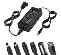PUKOKAL 29.4V 2A Universal 24V Lithium Battery Charger with 7 Plugs