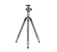 PUKOKO Camera Tripod Quick Release Kit, Aluminium Head and Tray with 360 Degree Rotation, Load Capacity 8 kg, Center Column Can Be Suspended Upside Down
