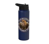 Pukwudgie Research Team Believe Monster Local Cryptid Stainless Steel Insulated Water Bottle