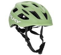 PUKY Helmet S Green | Children’s Bicycle Helmet 48-55 cm | Lightweight 220g | Maximum Protection & Ventilation | 360° Visibility with Light Module | Ideal for Safety and Comfort on the Bicycle