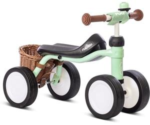 PUKY Pukylino Bundle | Balance Bike Suitable for Children from 1 Year | Optimal Mobility Development & Coordination | High-Quality Steel with Shockproof Powder Coating I Float Wheels | Pastel Green
