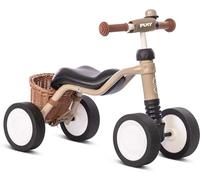 PUKY WUTSCH Bundle, Safe Balance Bike, For Toddlers from 1.5 Years, Ride-On Vehicle, Pendulum Axle, with Safety Handlebar Grips (Dusty Sand)