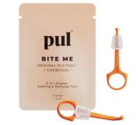 PUL 2-in-1 Clear Aligner Chew Tool & Removal Tool | Orthodontic Chewie + Remover Combo | Hygienic, Reusable, BPA-Free Dental Accessory for Invisalign | Pack of 2