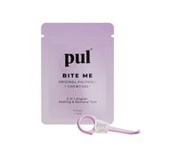 PUL 2-in-1 Clear Aligner Chew Tool & Removal Tool - Purple | Orthodontic Chewie + Remover Combo | Hygienic, Reusable, BPA-Free Dental Accessory for Invisalign