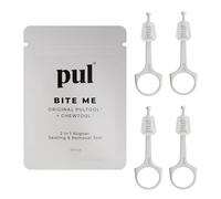 PUL 2-in-1 Clear Aligner Chew Tool & Removal Tool - White | Orthodontic Chewie + Remover Combo | Hygienic, Reusable, BPA-Free Dental Accessory for Invisalign