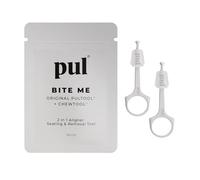 PUL 2-in-1 Clear Aligner Chew Tool & Removal Tool - White | Orthodontic Chewie + Remover Combo | Hygienic, Reusable, BPA-Free Dental Accessory for Invisalign
