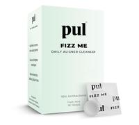 PUL Aligner Cleaner Tablets | 96 Count | Mint Cleaning Tablets for Invisalign & Retainers | Fizzing Formula Removes Odours & Stains | Dental Hygiene Essentials - Cleans Dentures, Night & Mouth Guards
