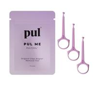 PUL Aligner Removal Tool - Purple | Safe & Hygienic Hook for Invisalign & Retainers | Gentle BPA-Free Design for Daily Use | Pack of 3