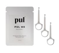 PUL Aligner Removal Tool - White | Safe & Hygienic Hook for Invisalign & Retainers | Gentle BPA-Free Design for Daily Use | Pack of 3
