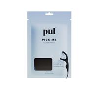 PUL Dental Floss Picks - Mint Flavoured | Pack of 50 | Strong, Smooth Dental Flossers with Ergonomic Grip | Portable & Hygienic Oral Care Tool
