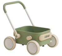 PULA Baby Push Walker with Wheels Toddler Wagon for First Learner Baby Toys 6-12 Months, 1 Year Old Birthday Gifts, Indoors and Outdoors (Green) (Green)