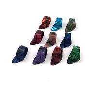 PULABO 1PC Guitar Picks Accessories Thumb Finger Set Right Finger Set Guitar Picks Color Random Convenient