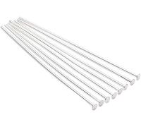 PULABO 200 Pcs Flat Head Pins Findings T Pins Wire Headpins Necklaces Bracelets Earrings Jewelry Making Crystals Lamp Bead DIY Accessories popular