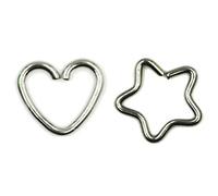 PULABO 2pc Daith Heart Ring Star Shape Tragus Cartilage Orbital Ear Helix Fake Tragus Piercings Hoop Ear Studs Lip Nose Rings Jewelry popular