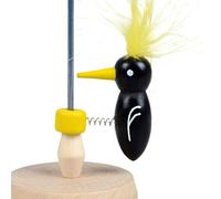 PULABO Baby Early Educational Toys - Cute Woodpecker Pole Pecking Sliding Gift Toy Instruments - Random Color Creative and Exquisite Workmanship