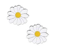 PULABO Cute Daisy Flower Enamel Brooch Badges Brooches Lapel Pins Sweet popular