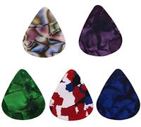 PULABO Guitar Picks Multicolor Bass Pick Acoustic Guitar Plectrums Random Color 0.46mm 5pcs Convenient