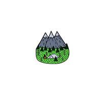 PULABO Mountain Forest Brooch Nature Jungle Camping Adventure Amateur Enamel Pins Backpack Lapel Badge Accessories Fashion Jewelry popular