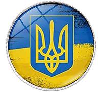 PULABO Pin Ukraine 1/2 Pieces Flag Flag Ukraine Pin Flag Round Brooch Ukraine Pin Lapel Pin Ukraine Button Badge Accessories Gifts For Hat Shirt Backpacks popular
