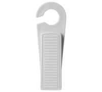 PULaif Door Stoppers for Floor, Door Stopper Indoor Floor Slanted Wedge Stackable TPR Multicolor(White)