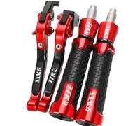 PULaif Handbrake Adjustable Brake Clutch Levers Motorcycle 22MM for Y-AMAHA TTR125 L LE LW 2000-2016 2015 2014 2013 2012 Handlebar Hand Grips End Multicolor