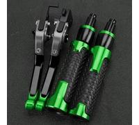 PULaif Handbrake Adjustable Modified Parts Motorcycle for Kawasaki ZZR250 2007 2006 2005 2004 2003 2002-1983 ZZR 250 Brake Clutch Lever Handle Grips Multicolor